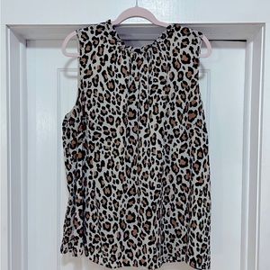 Loft Leopard top